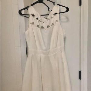 lulus white cocktail dress